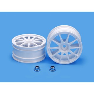 [อะไหล่รถบังคับ] TAMIYA 50732 SP.732 1/10 10-Spoke One-Piece Wheels (1 Pair) อะไหล่ทามิย่าแท้ rc