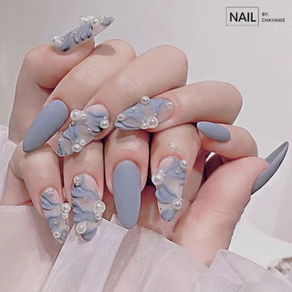 [พร้อมส่ง] ไข่มุกตลับ 6 ช่อง l อะไหล่แต่งเล็บ ไข่มุกติดเล็บ มุกติดเล็บ