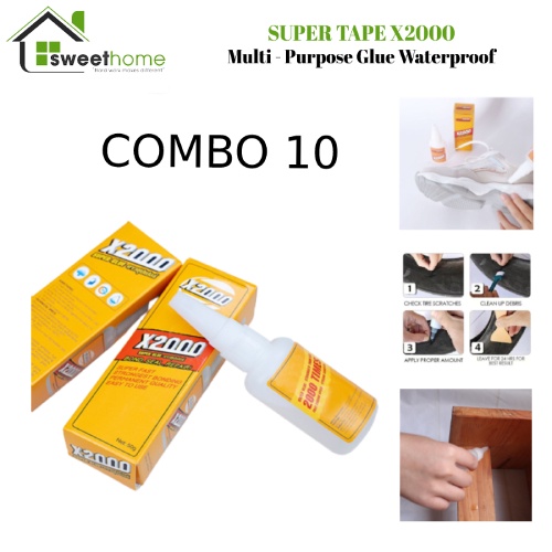 ราคาทั้งหมด gam x2000 กาวอเนกประสงค์ที่แข็งแกร่งเป็นพิเศษ กันน้ําถาวร 50g, Super gym