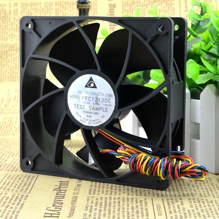 HY PFC1212DE-DD40 12038 12V 2.65A 12CM พัดลมบอล