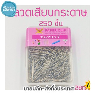 ลวดเสียบกระดาษ คลิบเสียบกระดาษ 28 มม. 250ชิ้น