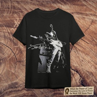 T-shirt  เสื้อยืด พิมพ์ลายวง Jimi Hendrix The Experience Jimi Hendrix The Experience สไตล์วินเทจ สําหรับผู้ชาย และผู้หญิ