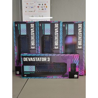 (ใหม่แท้ศูนย์ไทย)COOLER MASTER KEYBOARD DEVASTATOR 3 (SGB-3000-KKMF3-TA)