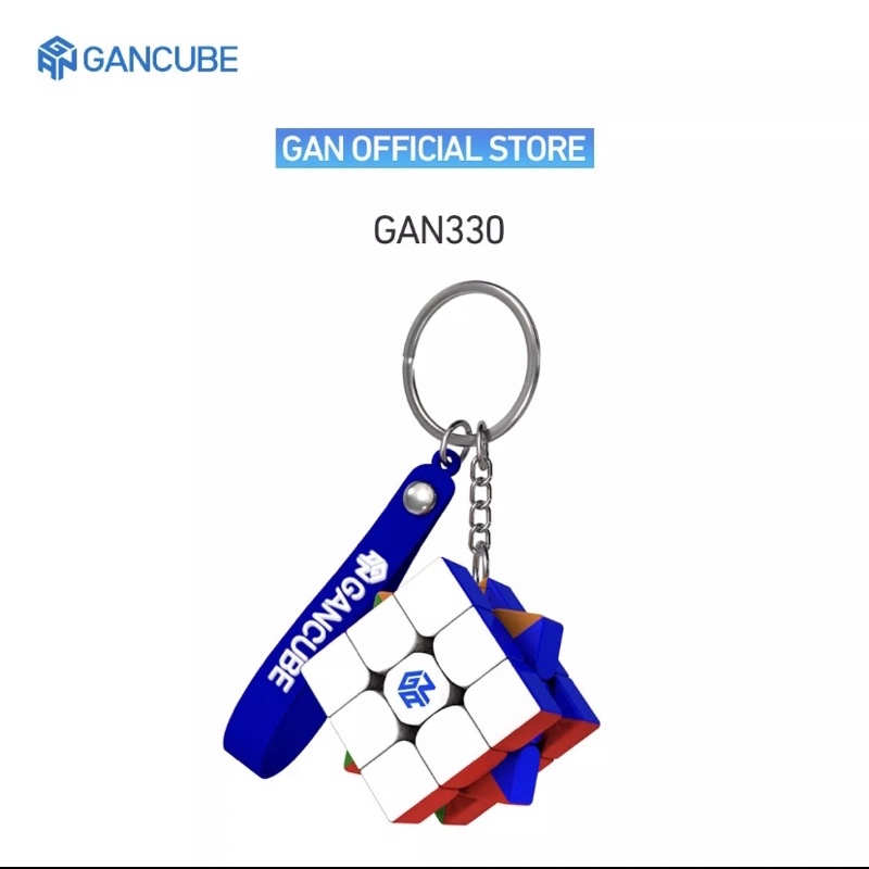 รูบิค Rubik 3x3 GAN330 MINI GANCUBE StickerLess ของแท้ 100% อะไหล่ครบ หมุนลื่นนุ่ม