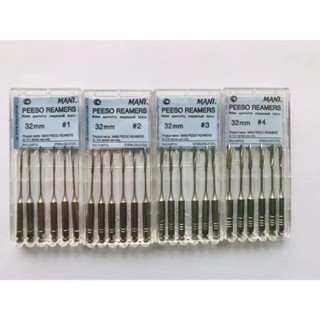 เครื่องมือทันตกรรม PEESO REAMERS สว่าน 28/32 มม.