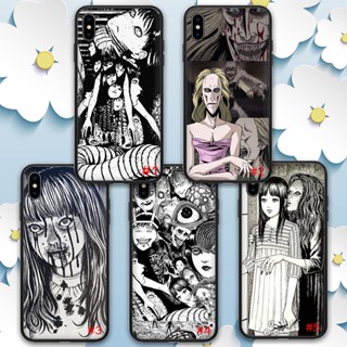 เคสโทรศัพท์มือถือ ซิลิโคนนิ่ม ลายการ์ตูนสยองขวัญ junji ito Tomie Tees สําหรับ iphone 11 12 13 Pro Max Mini 49HNH