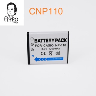 แบตเตอรี่และที่ชาร์จ Casio รหัส NP-110 / CNP110 Casio Exilim EX-FC200S, Exilim EX-Z3000, Exilim EX-ZR10, Exilim EX-ZR15,