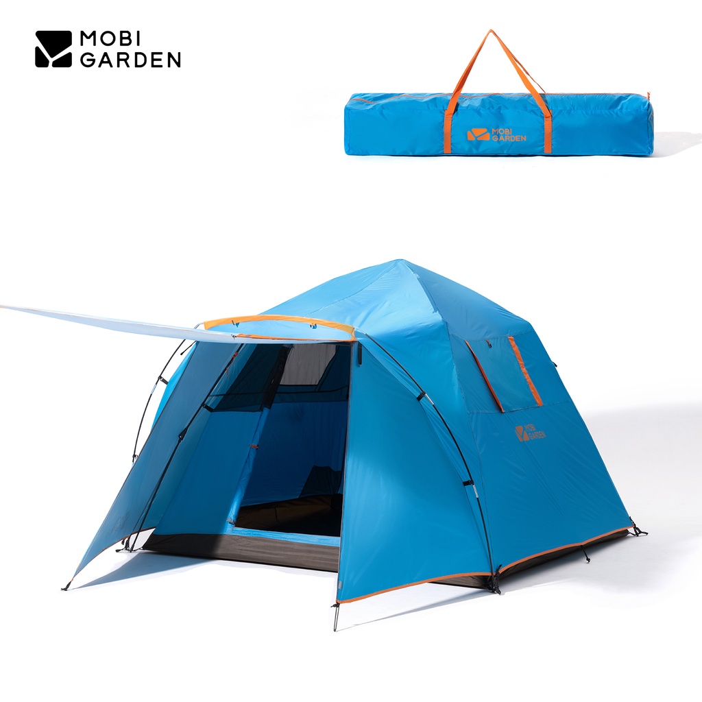Mobi GARDEN เต็นท์ตั้งแคมป์ กันน้ํา ติดตั้งง่าย สําหรับครอบครัว ปิกนิก สวน กันแดด
