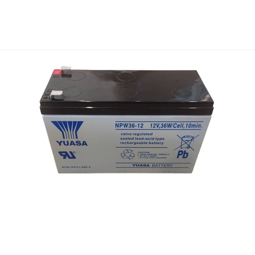 แบตเตอรี่ Yuasa NPW36-12 12V 36w | Shopee Thailand
