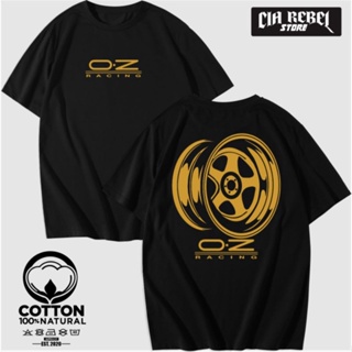 เสื้อยืด ลาย Oz Racing Sablon Gold สําหรับยานยนต์ Cia Rebel