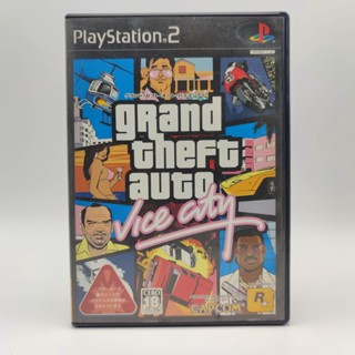 GTA Grand Theft Auto Vice City แผ่นแท้ PlayStation 2 [PS2] แผ่นสภาพดี มีกล่องใสกันรอยให้ด้วย