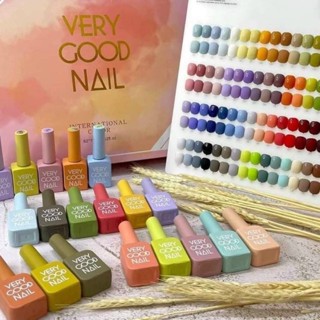 very good nail  60 สี  แถมฟรีชาร์ทสี+เบส+ท๊อป สีทาเล็บ ยกเซ็ต สีเจล