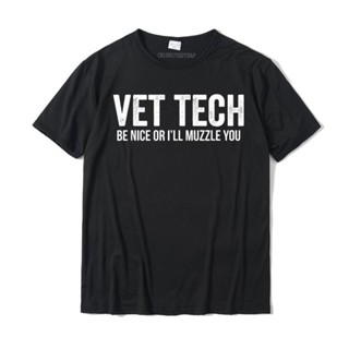 เสื้อยืดแฟชั่น Vet Tech olmak güzel veyall namlu sizin komik hediye T-Shirt Camisa gömlek Rife pamuk erkekler T gömlek