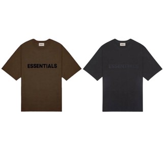 ESSENTIALS FRON LOGO EMBOSSED TEE (ALL COLLORS)