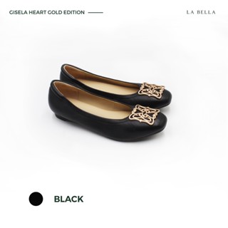 LA BELLA รุ่น GISELA HEART GOLD EDITION - BLACK