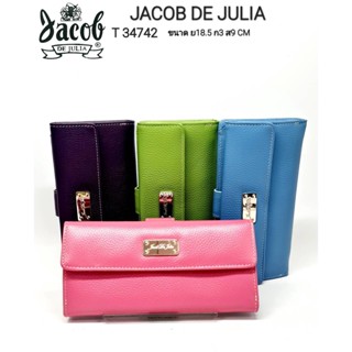 กระเป๋าสตางค์/หนังแท้ JACOB DE JULIA รุ่น T 34742