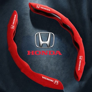 [ Honda ] ปลอกหุ้มพวงมาลัยรถยนต์ กันลื่น สําหรับ Honda Civic Accord Fit City Vezel CRV Odyssey Pilot Jazz Prelude