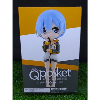 (ของแท้) Q posket เรม รุ่น2 (ชุดน้ำเงิน) รีซีโร่ Q posket Re: Zero Figure - Rem Vol.2