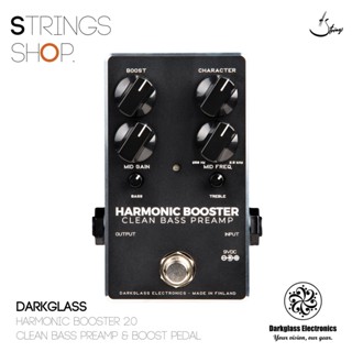 เอฟเฟคเบส Darkglass Harmonic Booster 2.0 Clean Bass Preamp &amp; Boost Pedal