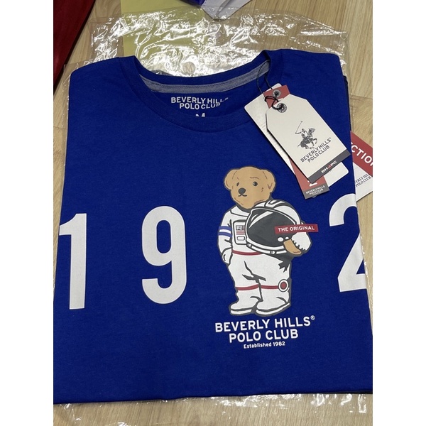🔥 Polo BHPC เสื้อยืดคอกลมลายหมี 🐻🐻 🔥