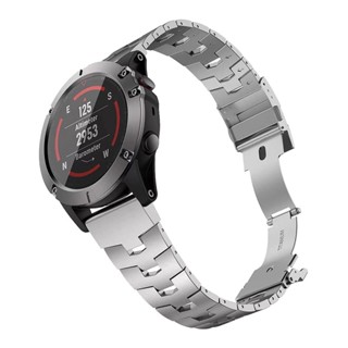 สายนาฬิกาข้อมือไทเทเนียมอัลลอย 22 มม. สําหรับ Garmin Approach S62 S60 Instinct 2