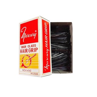 Marcury High Class Hair Grip (300011) กิ๊บดำ มีปุ่ม เมอร์คิวรี่ กิ๊บดำมีตุ่ม (แบบกล่อง)