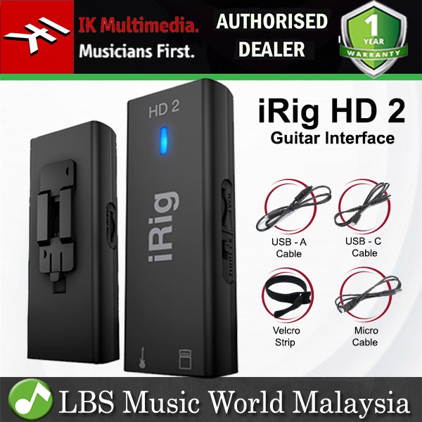 IK Multimedia iRig USB อินเทอร์เฟซบันทึกเสียง