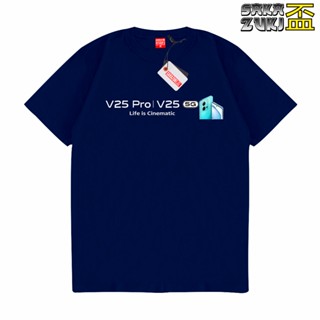 เสื้อยืด พิมพ์ลาย Sakazuki Distro VIVO V25 Life is Cinematic Mobile