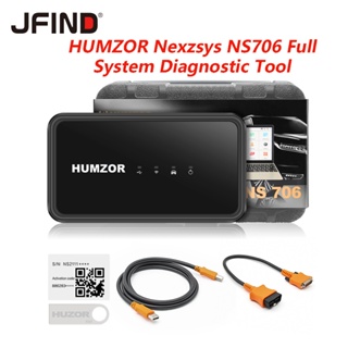 Humzor Nexzsys NS706 เครื่องสแกนเนอร์น้ํามัน OBD TPMS ABS SAS ECU OBD2 VCI สําหรับรถยนต์