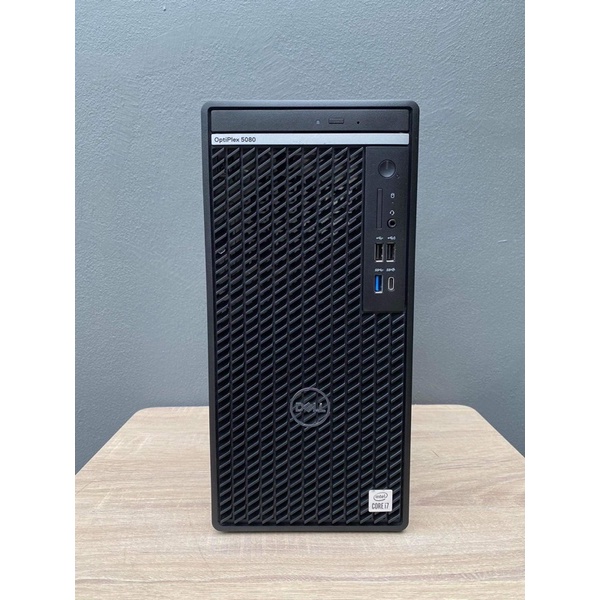 PC Dell Optiplex 5080 Intel Core I7-10700@2.90Ghz Gen10/RAM8G/SSD M2 128G+HDD1TBประกันเหลือถึงปี2023