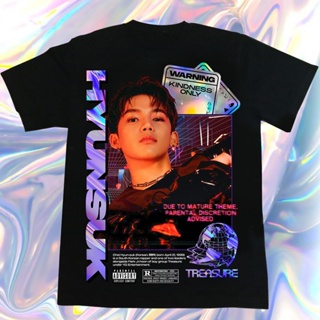 เสือยืดผู้ชาย เทรเชอร์ ชเว ฮยอนสุข ที โดย JakseoulStreetwear เสื้อยืดผู้ชาย ผู้หญิง