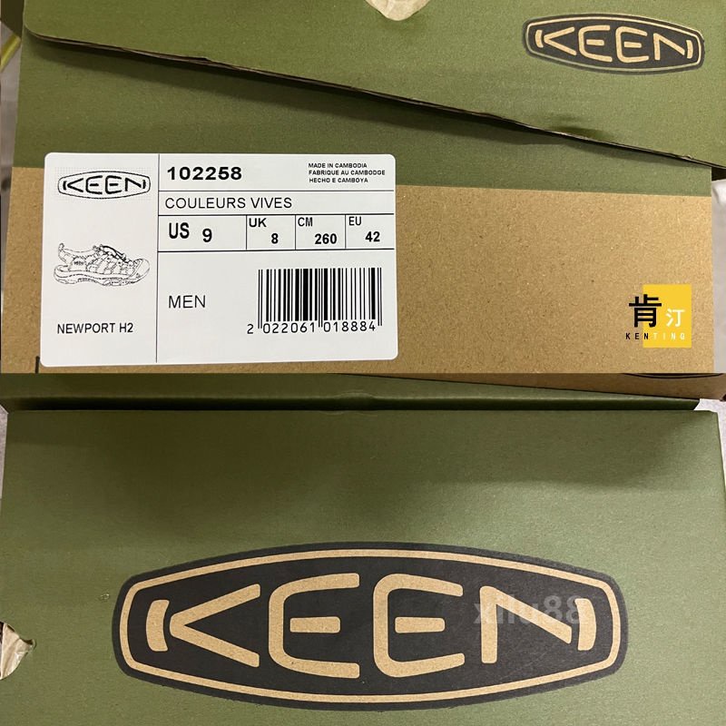 Kee*n NewportH2 สบาย ๆ กลางแจ้งรองเท้าแตะกันลื่นระบายอากาศรองเท้าแตะ