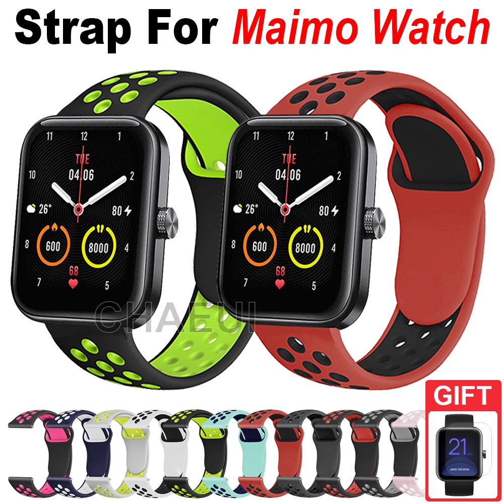 สายนาฬิกาข้อมือซิลิโคน แบบเปลี่ยน สําหรับ Maimo Watch / Maimo Watch Flow