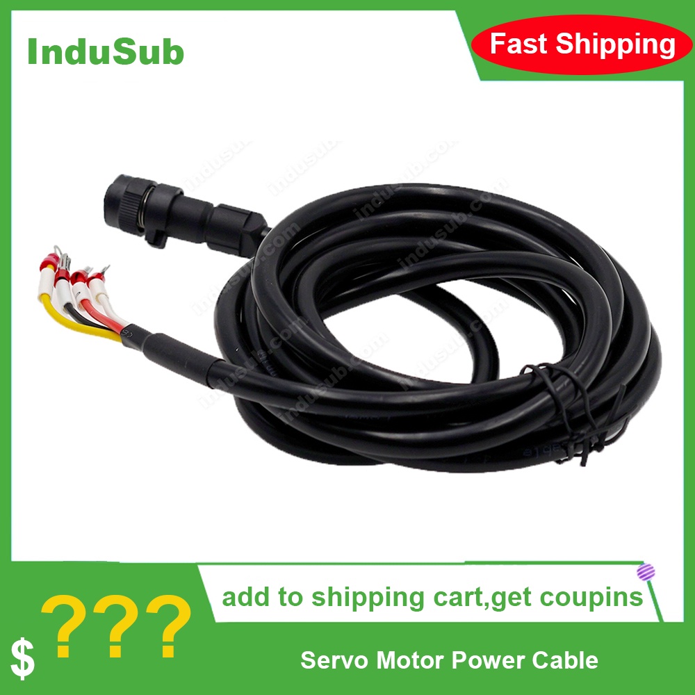 YTH JZSP-CMM60-03-E JZSP-CMM60-05-E JZSP-CMM60-10-E Servo มอเตอร์สายไฟ 3m 5m 10m