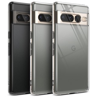 Ringke Fusion เข้ากันได้กับ Google Pixel 7 Pro Pixel 7 Ringke Case คริสตัลใสแบบธรรมชาติปกแข็ง