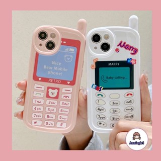 เคสโทรศัพท์มือถือ TPU นิ่ม กันกระแทก ป้องกันเลนส์ กันรอยขีดข่วน สไตล์เรโทร สําหรับ IPhone 14 13 12 11 Pro Max XS XR 7 8 Plus