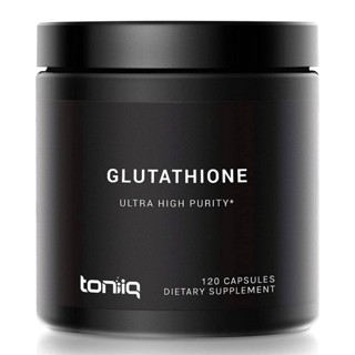 💥พร้อมส่ง💥Toniiq Glutathione Ultra High Purity, 120 Capsules