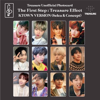 [TREASURE Replica] โฟโต้การ์ด KTOWN THE FIRST STEP TREASURE EFFECT SELCA UNOFFICIAL