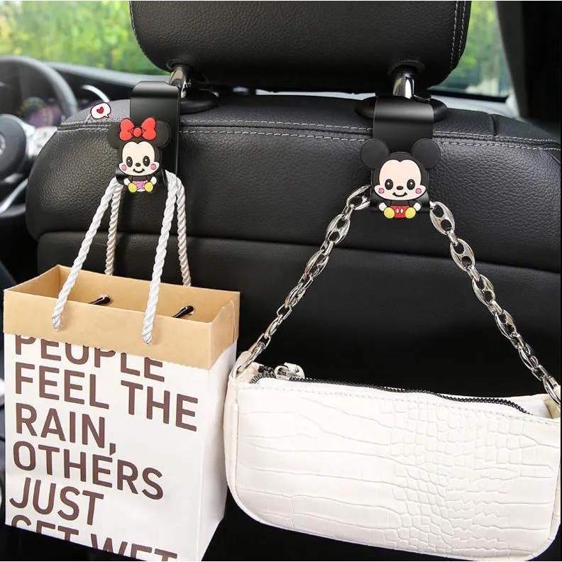 มัลติฟังก์ชั่ซ่อนตะขอรถที่นั่งสร้างสรรค์ภายในรถตะขอรถตะขอที่นั่งกลับตะขอ - รูปที่ 3