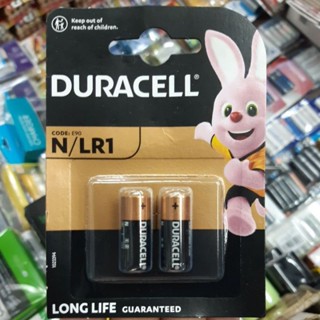 ถ่าน Duracell อัลคาไลน์ Size N, LR1, UM5 1.5V แพค2ก้อน ของใหม่ ของแท้