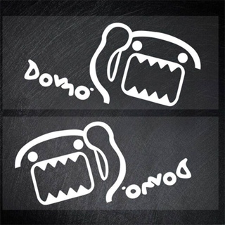 Jdm Domo สติกเกอร์สะท้อนแสง ลายการ์ตูน Domo-kun สําหรับติดตกแต่งรถยนต์ รถจักรยานยนต์ สกูตเตอร์