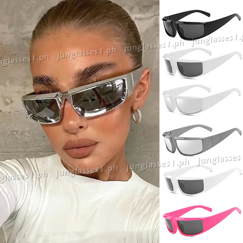 Y2K แว่นกันแดดแว่นตา Steampunk Sports Punk Goggles