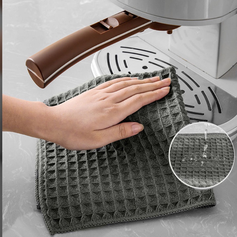 Can Coffee ผ้าทำความสะอาดอุปกรณ์กาแฟ  ผ้าขนหนูบาร์ สำหรับบารีสต้า เคาน์เตอร์บาร์  Coffee Cleaning Towel Bar towel W5NN - รูปที่ 4