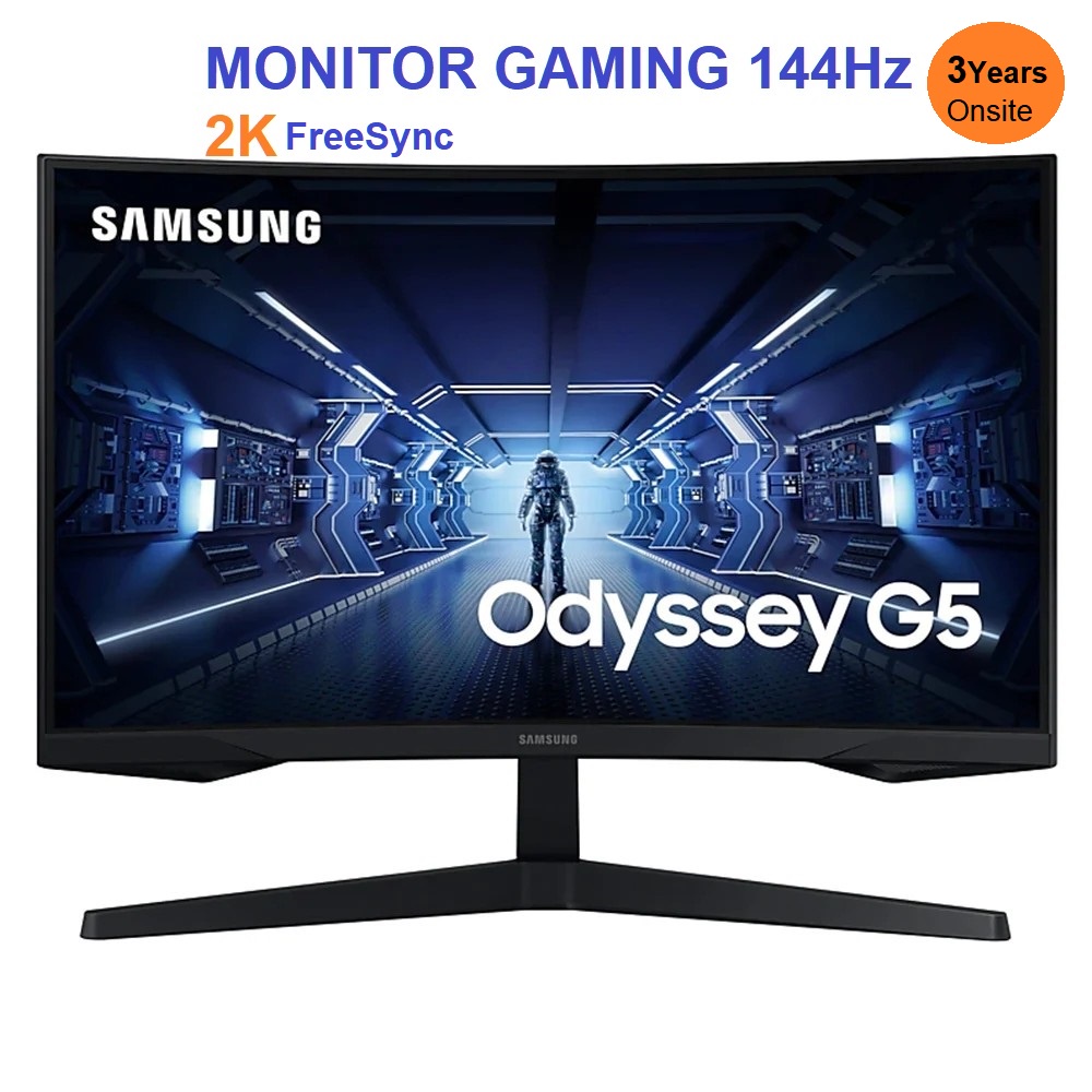 Samsung  Gaming Monitor 27" ODS G5 WQHD CTG5 (2,560 x 1,440)2K,144Hz