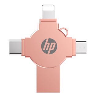 Hp 4in1 แฟลชไดรฟ์ USB 3.0 Memory Stick OTG Pendrive Android / สําหรับ ios Laptop 1TB