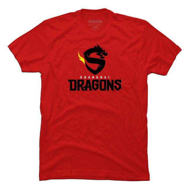 Shanghai Dragons Overwatch League Team Identity T-Shirt