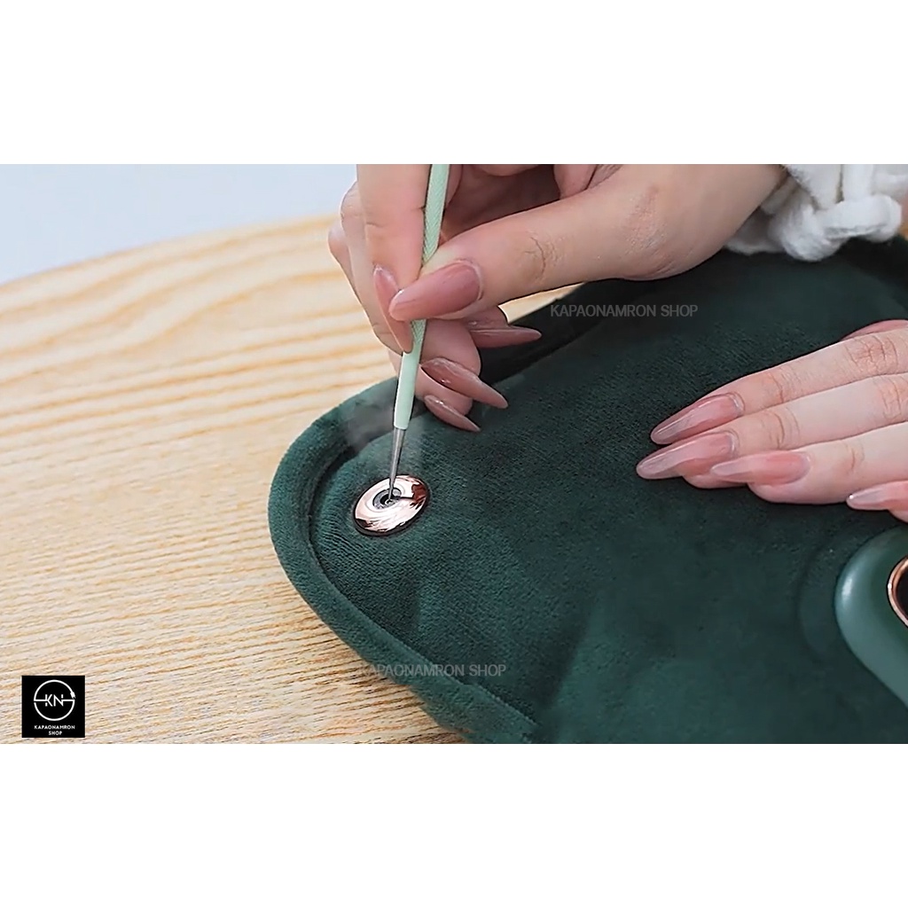 📌NEW ถุงน้ำร้อน กระเป๋าน้ำร้อนไฟฟ้าอัจฉริยะ มีระบบระบายไอน้ำ หมดปัญหาเรื่องถุงน้ำร้อนพองแตก หน้าจอLED ปลอดภัย - รูปที่ 2