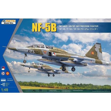 Aircraft Model Kinetic Model 1/48 KI-K48117 F-5B EUROPE