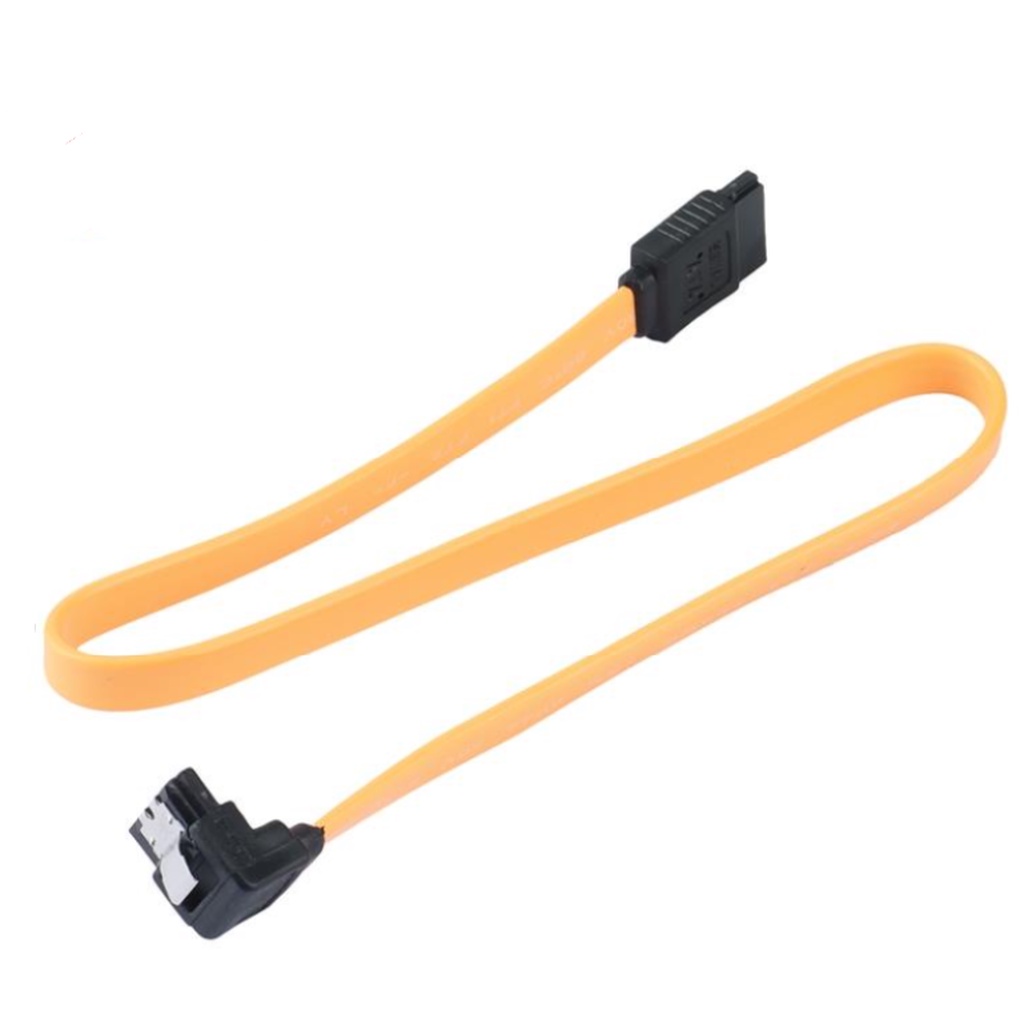 สาย SATA SATA cable สาย SATA แบบหัวล๊อค (สีเหลือง) CPU2DAY