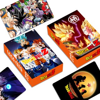 2022 Dragon Ball Z Lomo Card Double-sided Color Printing Photocard Postcard 30 ชิ้น / กล่อง